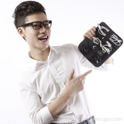 Wholesale USB data cable, earphones pouch